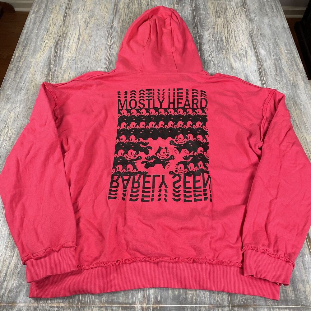 Mostly Heard Rarely Seen Felix The Cat Hoodie